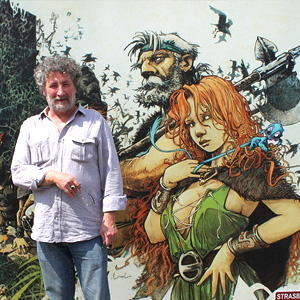 photo de Loisel devant fresque Pelisse
