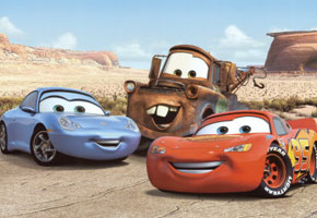 Quelques personnages de Cars