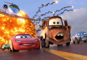 Quelques personnages de Cars