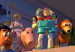 Buzz et les jouets